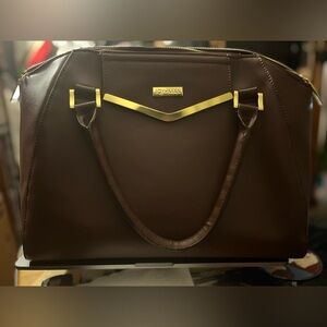 Joy & Iman Couture Leather Satchel